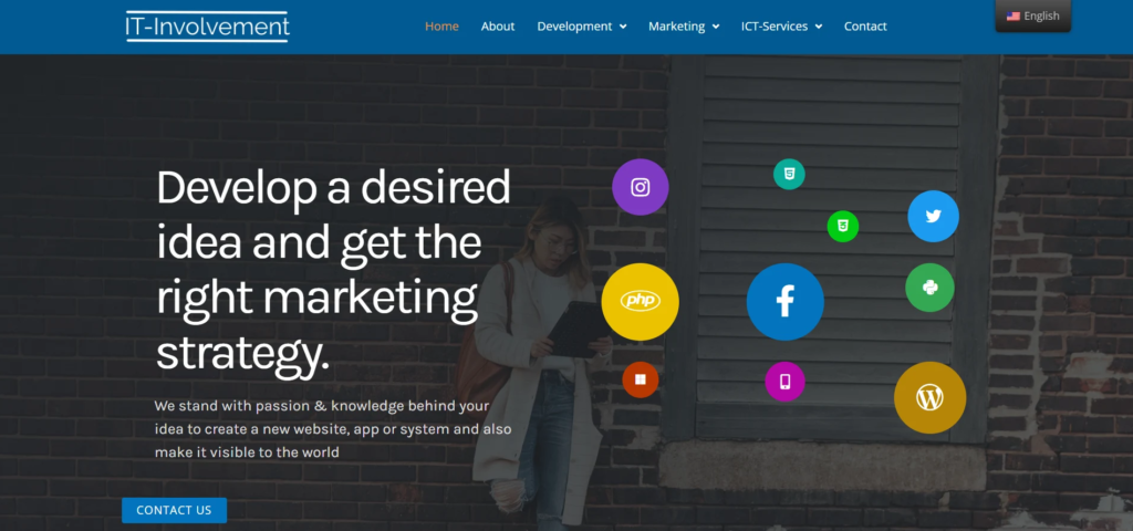 Web de la agencia IT-Involvement